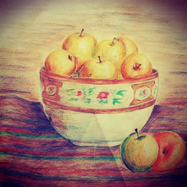هنر نقاشی و گرافیک نقاشی میوه Amir sj
