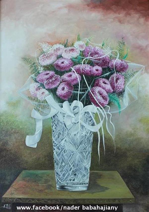 نقاشی گل آسان