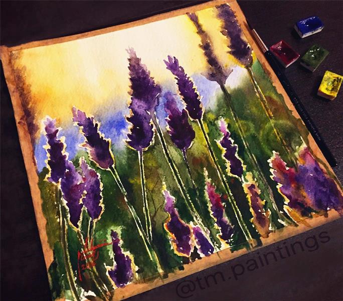 هنر نقاشی و گرافیک نقاشی گل Tm-paintings