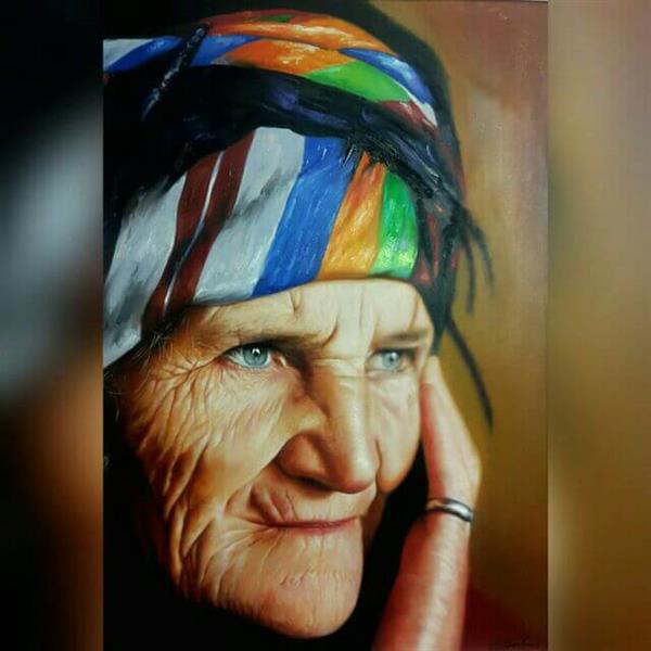 هنر نقاشی و گرافیک نقاشی پرتره (چهره) مینوشکا