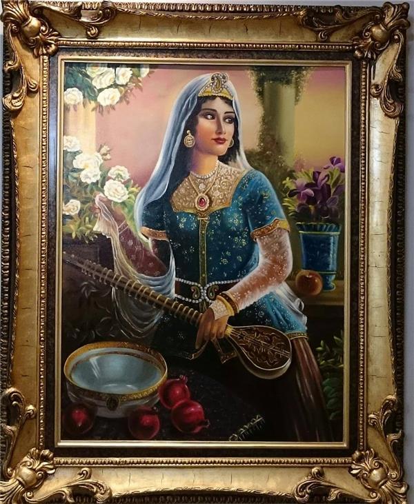 هنر نقاشی و گرافیک نقاشی پرتره (چهره) Yasaman