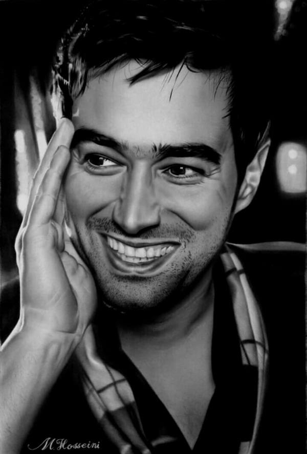 هنر نقاشی و گرافیک نقاشی پرتره (چهره) hosseini_art
