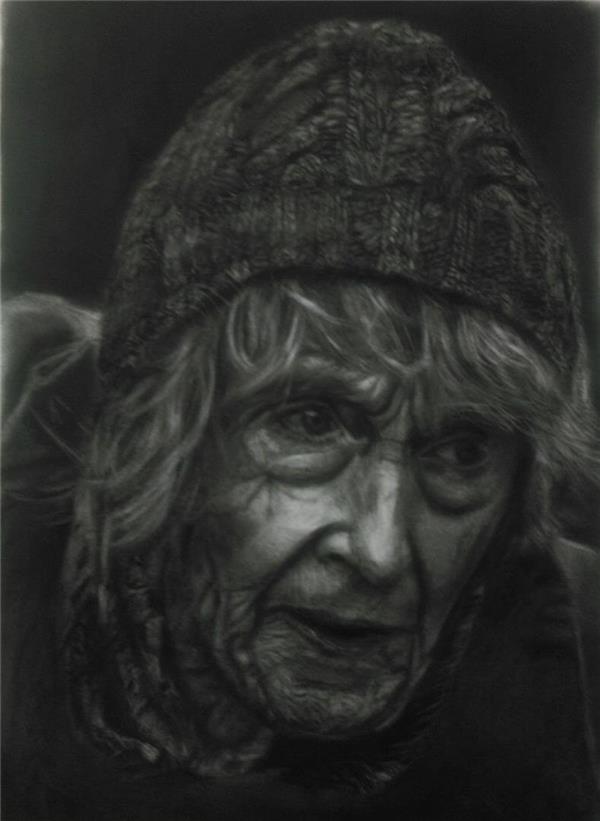 هنر نقاشی و گرافیک نقاشی پرتره (چهره) احسان طاهری