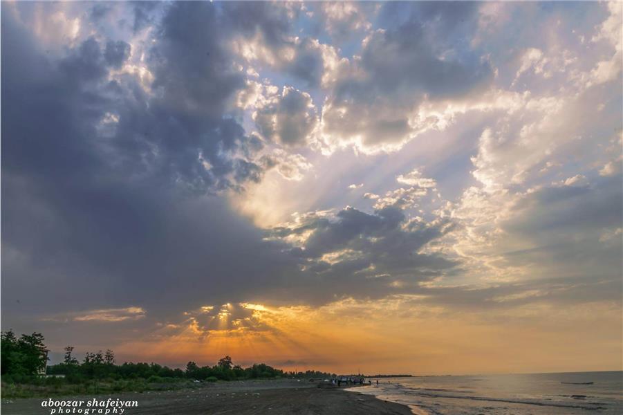 هنر عکاسی آسمان aboozar