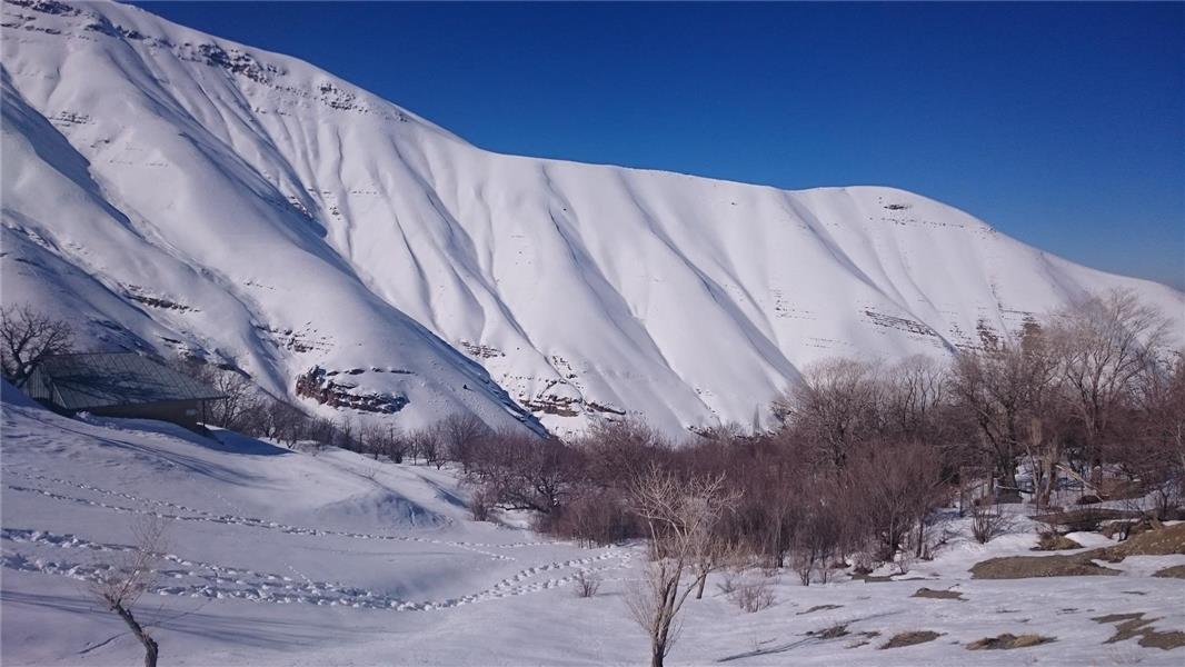 هنر عکاسی برف حسنا حقار مهدی آبادی  