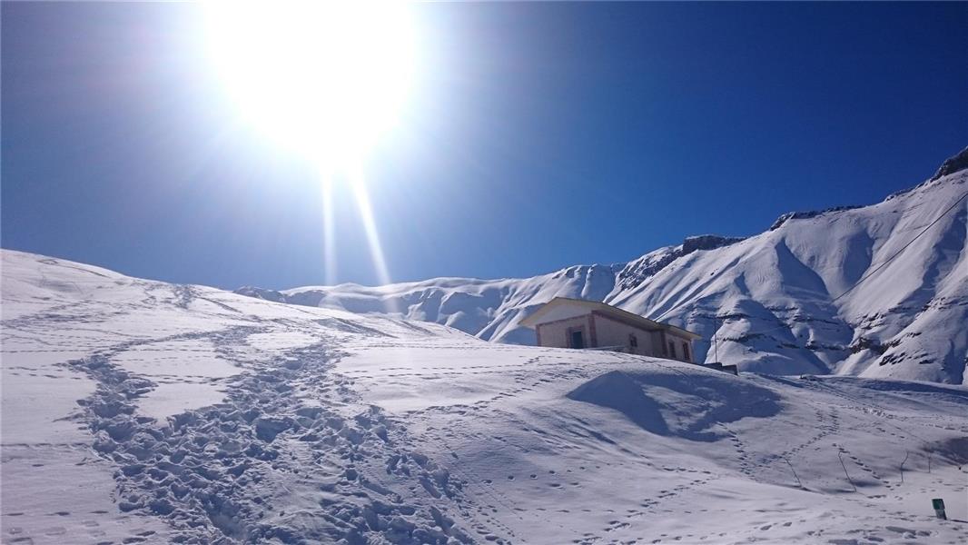 هنر عکاسی برف حسنا حقار مهدی آبادی  