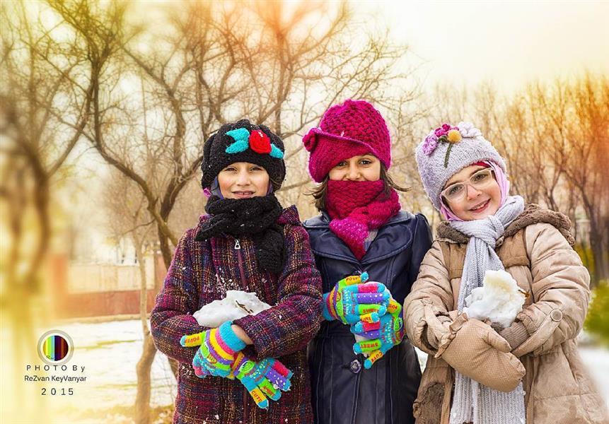 هنر عکاسی برف رضوان کیوان یار 