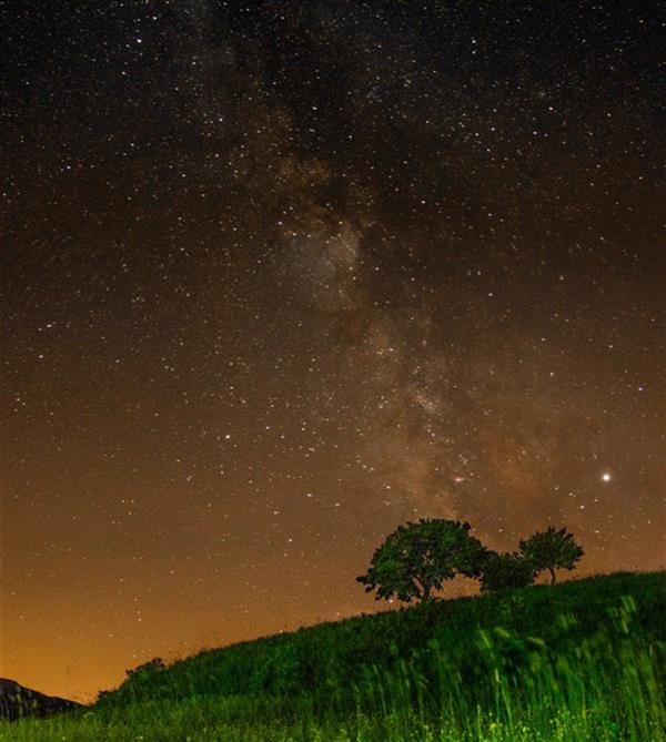 هنر عکاسی محفل عکاسی علی ذلقدری آسمون ستاره ای الموت_قزوین