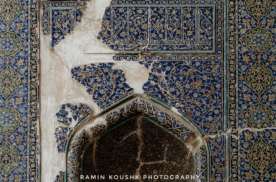 هنر عکاسی محفل عکاسی رامین کوشک سرایی مسجد کبود