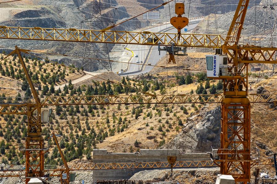 هنر عکاسی محفل عکاسی MILADJAFARI مراحل پایانی ساخت بزرگراه شمالی شهر کرج