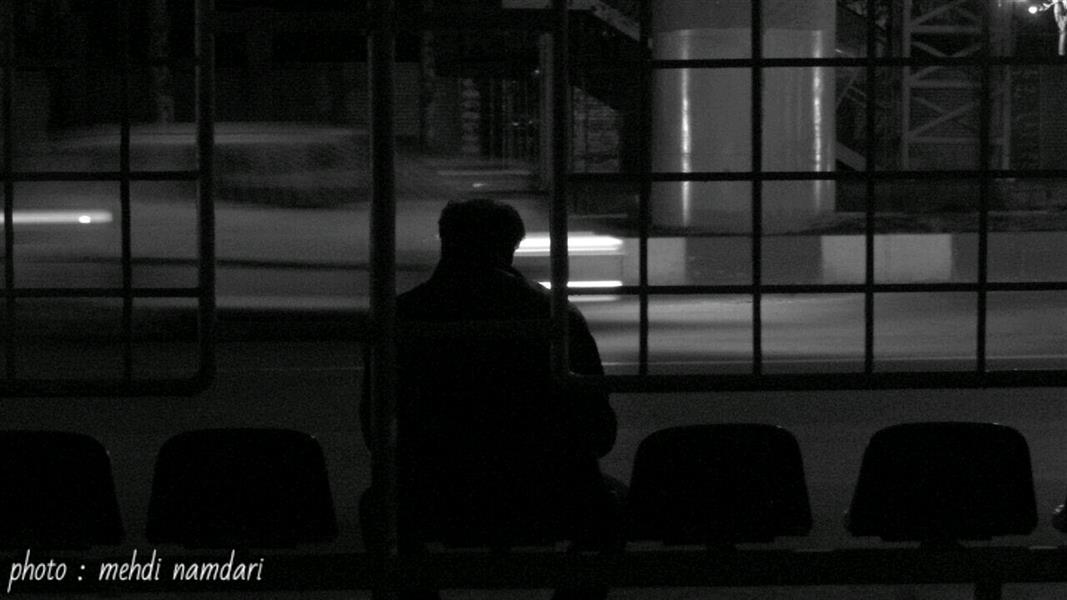 هنر عکاسی محفل عکاسی مهدی نامداری  انتظار : زمستان ۹۷ / عکاسی مینیمال : عکاس : مهدی نامداری 