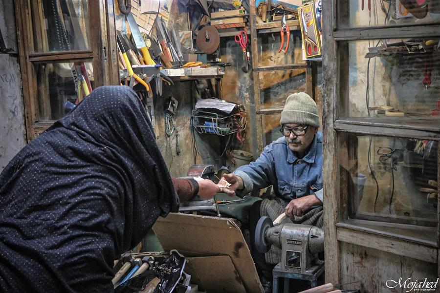 هنر عکاسی محفل عکاسی Mojahed مستند اجتماعی
بازار همدان