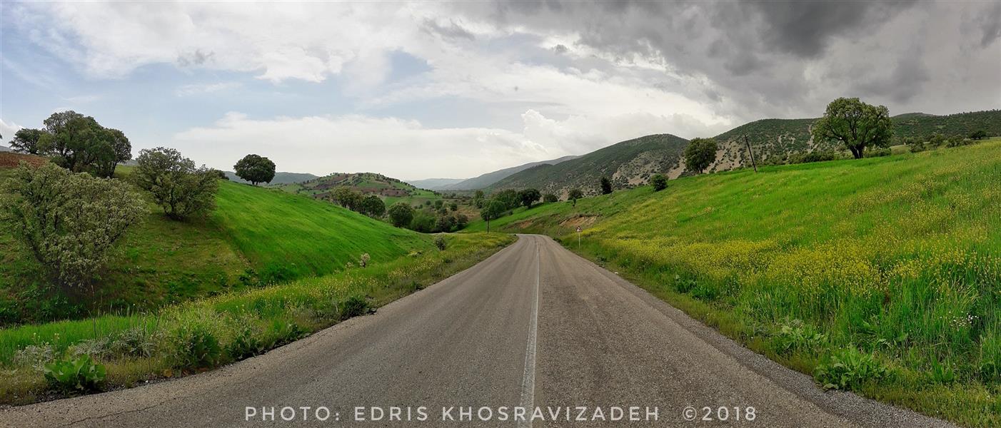 هنر عکاسی محفل عکاسی Edris Khosravizadeh جاده بهشت