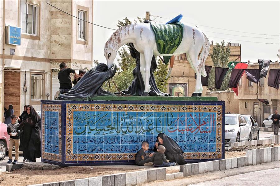 هنر عکاسی محفل عکاسی منصور رضائی زاده عاشورای حسینی در بخش دمق از توابع رزن همدان