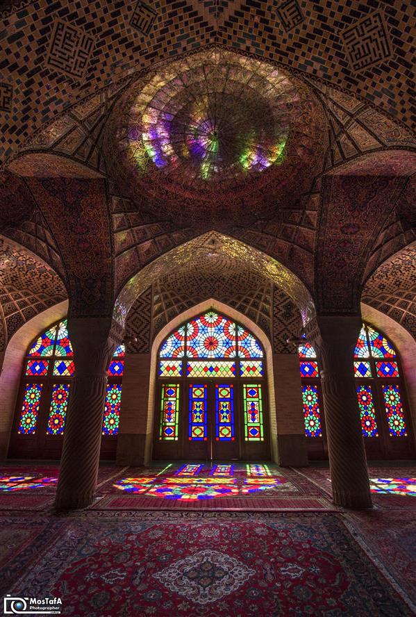 هنر عکاسی محفل عکاسی مصطفی اسدبیگی شیراز 
مسجد نصیرالملک