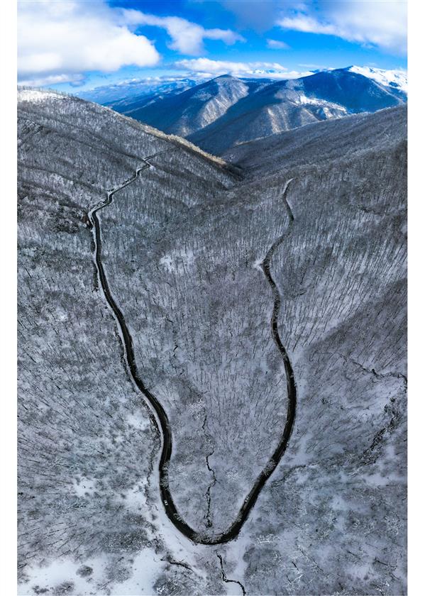 هنر عکاسی محفل عکاسی مصطفی اسدبیگی هوایی زمستان