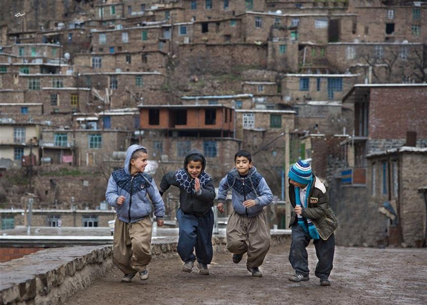 هنر عکاسی محفل عکاسی سیامک امیدی #بچه های روستای ژیوار