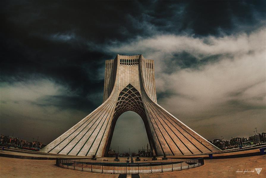 هنر عکاسی محفل عکاسی سهند قلیزاده تهران میدان آزادی