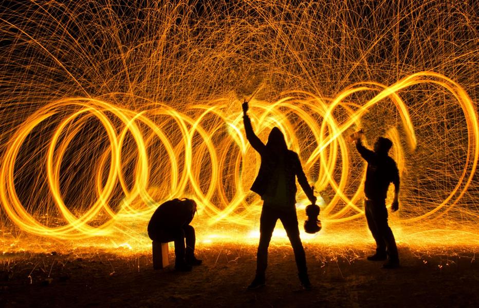 هنر عکاسی محفل عکاسی علی تقوایی Lightpainting