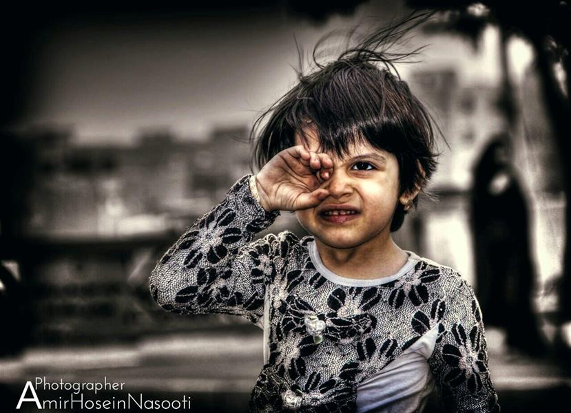 هنر عکاسی محفل عکاسی امیرحسین ناسوتی # پرتره ای از #کودک#کار