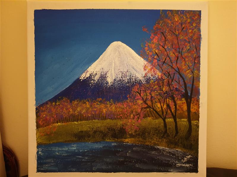 هنر نقاشی و گرافیک محفل نقاشی و گرافیک Sameera Labeeb Acrylic paint on canvas