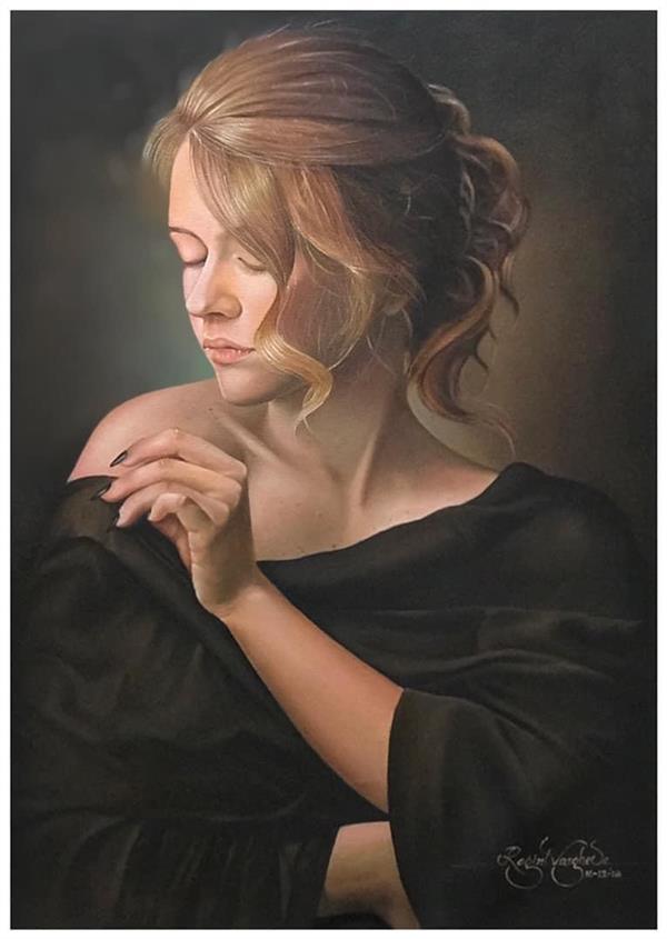 هنر نقاشی و گرافیک محفل نقاشی و گرافیک Artist Regint Varghese Oil on canvas 