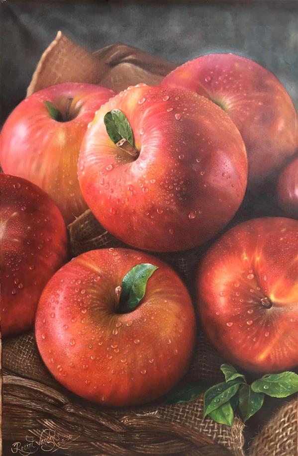 هنر نقاشی و گرافیک محفل نقاشی و گرافیک Artist Regint Varghese Oil On Canvas 