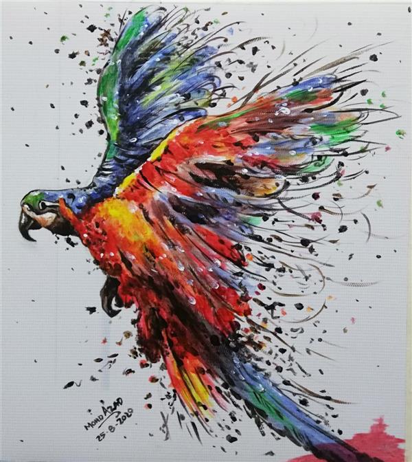 هنر نقاشی و گرافیک محفل نقاشی و گرافیک Sreejesh m prabhakaran Canvas, acrylic paint
