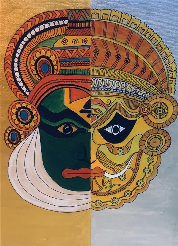 هنر نقاشی و گرافیک محفل نقاشی و گرافیک Wafaa Rizin Ameer #mural #acrylic