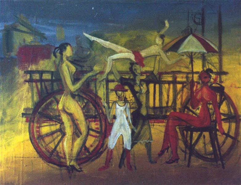هنر نقاشی و گرافیک محفل نقاشی و گرافیک Lavrent Vardanyan "Moving circus" c.o., t. c.
1997 (51,5x67) - $ 3000
Welcome to my page my dear visitors
My all works you can find on my web site
http://lvardanyan.narod.ru

Feel free to choose a painting from there, and i will  bring it here that you can buy it easaly.