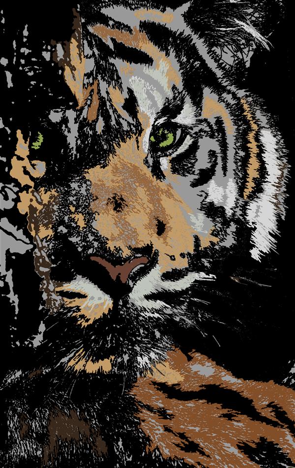 هنر نقاشی و گرافیک محفل نقاشی و گرافیک سپیده صاحبدل #sepidehsahebdelart #digitalpainting #modernpainting #modernart #drawing #painting #tiger #animals  #سپیده_صاحبدل  #ببر #تایگر #نقاشی #هنرمدرن #نقاشی_مدرن نقاشی_دیجیتال #هنردیجیتال