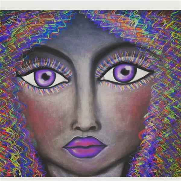 هنر نقاشی و گرافیک محفل نقاشی و گرافیک سپیده صاحبدل #sepidehsahebdelart #girl #teengirl #violet  #purpleeyes #media #purple💜 #dokhtar #art #artwork #painting #drawing #سپیده_صاحبدل #چشم_بنفش #بنفش #دخترزیبا #نقاشی #طراحی #هنرشرقی