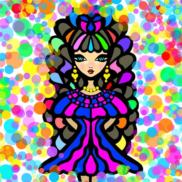 هنر نقاشی و گرافیک محفل نقاشی و گرافیک سپیده صاحبدل #digitalart #canvas   sepidehsahebdel#99#mybarbygirl