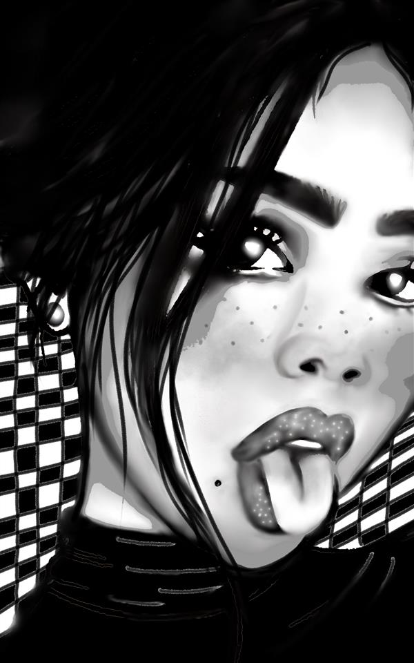 هنر نقاشی و گرافیک محفل نقاشی و گرافیک سپیده صاحبدل #digitalart #sepidehsahebdel#black&whit
Teenager# #girl #beautygirl #دخترزیبا #نوجوانی #سیاه و سفید ##هنردیجیتال
فایل کار قابل اجرا روی تمام متریال های موجود فرش تابلو کاغذ دیواری پارچه بوم و... میباشد.