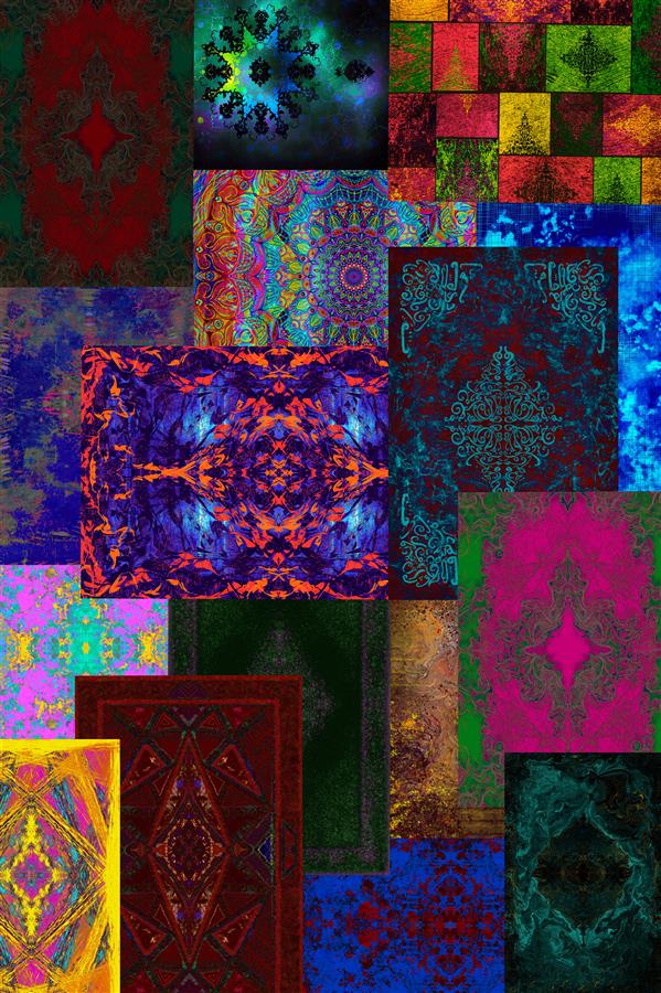 هنر نقاشی و گرافیک محفل نقاشی و گرافیک سپیده صاحبدل #myrugs #sepidehsahebdel #1400 #digitalart