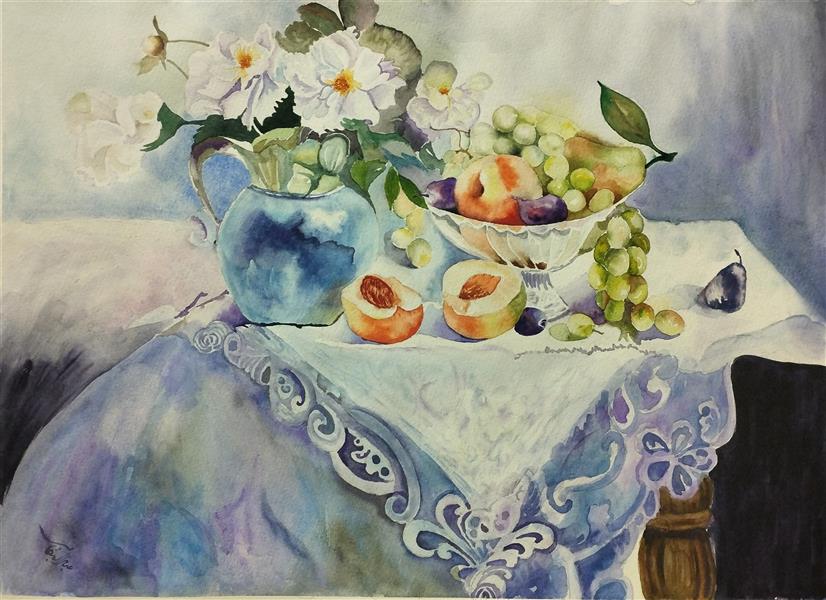 هنر نقاشی و گرافیک محفل نقاشی و گرافیک سید محسن عبدالبقایی آبرنگ