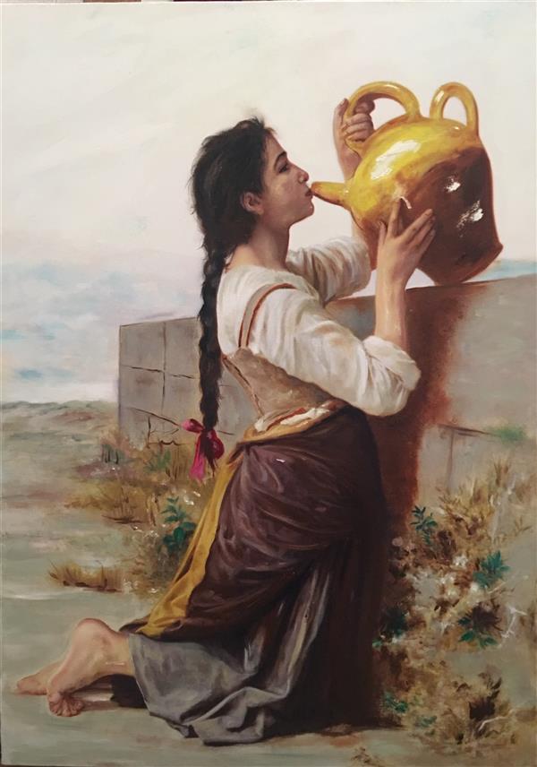 هنر نقاشی و گرافیک محفل نقاشی و گرافیک نقاشی رنگ روغن. بوم دیپ. ٥٠.٧٠