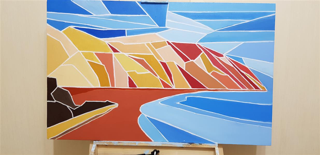 هنر نقاشی و گرافیک محفل نقاشی و گرافیک صبا بنی هاشمی اکریلیک روی بوم
جزیره هرمز
۵۰×۸۰