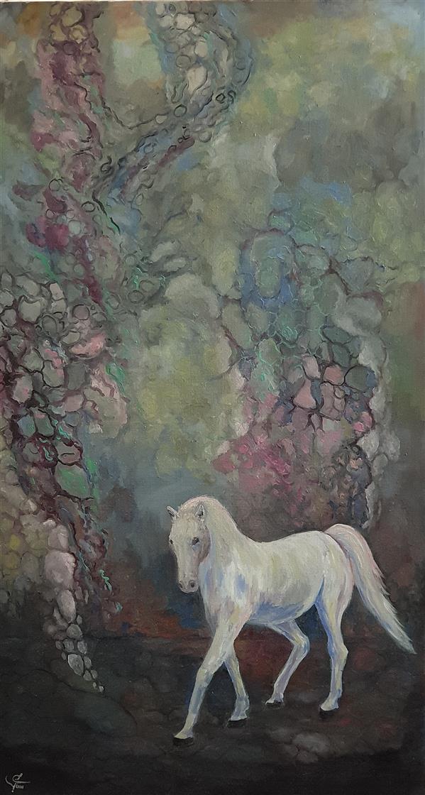 هنر نقاشی و گرافیک محفل نقاشی و گرافیک یعقوب شجاعی رنگ روغن روی بوم
۱۳۹۹
اسب
۹۰×۵۰ سانتیمتر 
یعقوب شجاعی