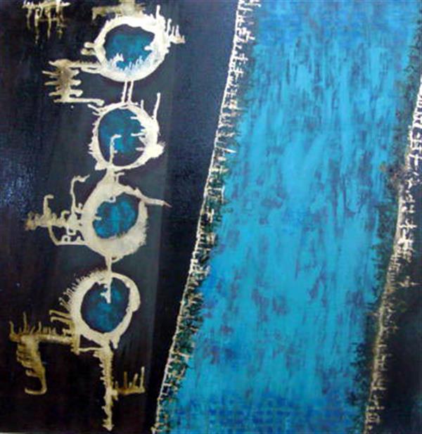 هنر نقاشی و گرافیک محفل نقاشی و گرافیک زهره پازوکی سال خلق اثر 1385
مجموعه شمسه در آب
ترکیب مواد