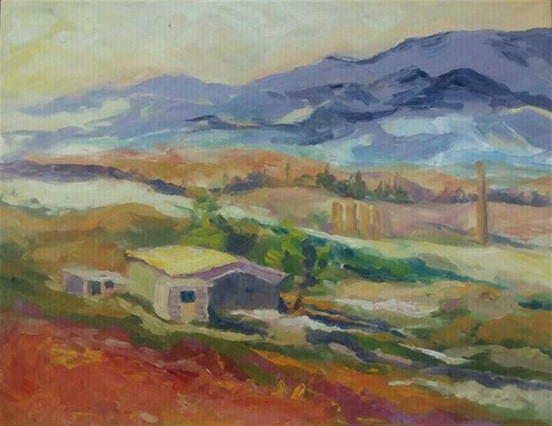 هنر نقاشی و گرافیک محفل نقاشی و گرافیک بهاره شورگشتی(بارنک) وقتی من و طبیعت باهم یکی می شویم