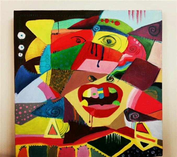 هنر نقاشی و گرافیک محفل نقاشی و گرافیک Sara ahoran اسم اثر جیغ
تکنیک اکرلیک
سایز۵۰×۵۰