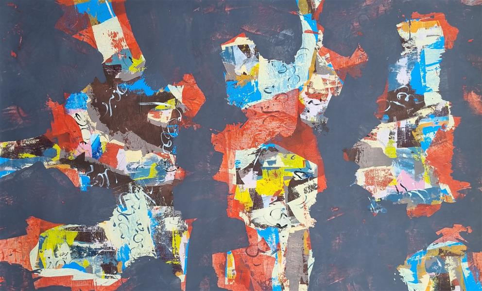 هنر نقاشی و گرافیک محفل نقاشی و گرافیک محمد مظهری (آقای تاجدار)
بر اساس شعری از نظامی:
(خط به جهان درکش و بی غم بزی)
(دور شو از دور و مسلم بزی)
(کس به جهان در ز جهان جان نبرد)
(هیچکس این رقعه به پایان نبرد)

تصویر به وجود آمده اتفاقی است 