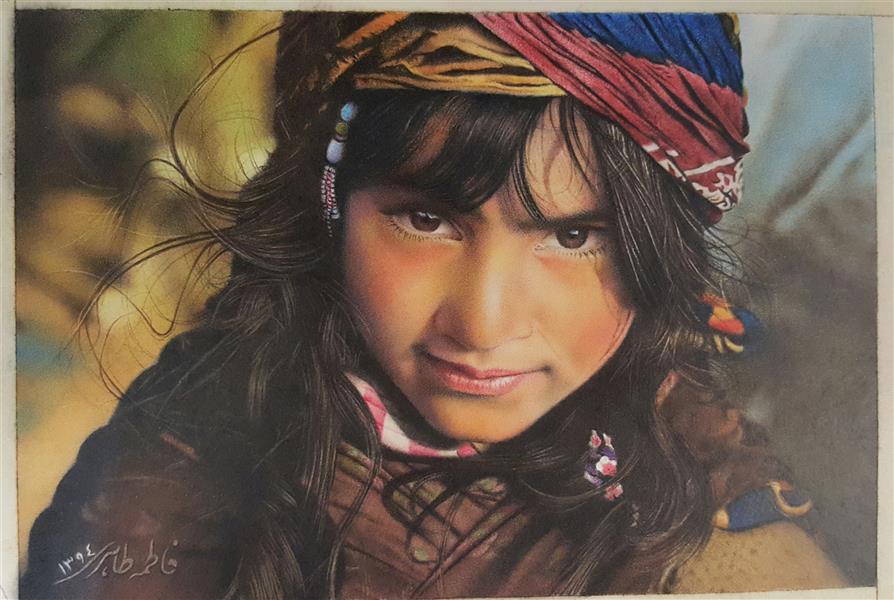 هنر نقاشی و گرافیک محفل نقاشی و گرافیک فاطمه طاهری #مدادرنگی 
#هایپررئال