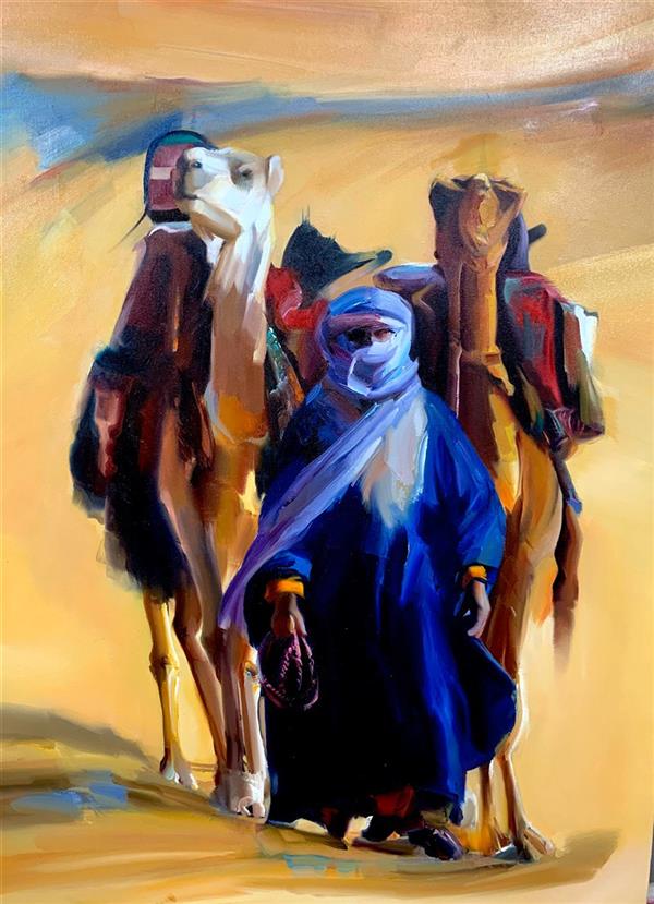 هنر نقاشی و گرافیک محفل نقاشی و گرافیک فاطمه طاهری رنگ روغن رئال امپرسون 
ابعاد : ۶۰ در ۸۰