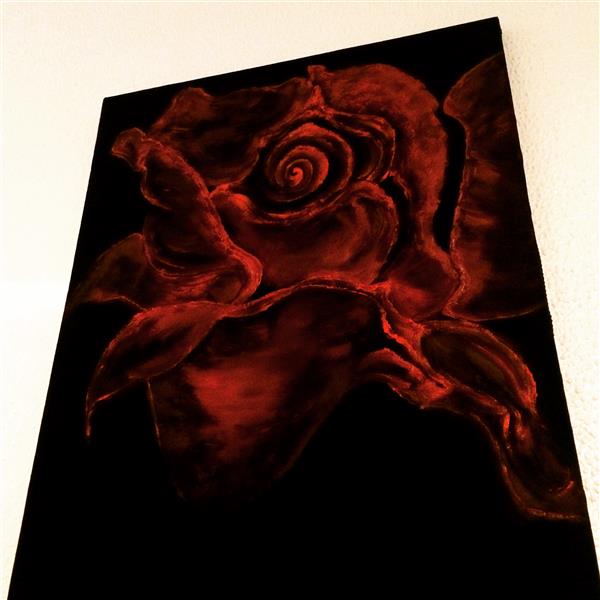 هنر نقاشی و گرافیک محفل نقاشی و گرافیک FARNAZ #red rose 
50x50