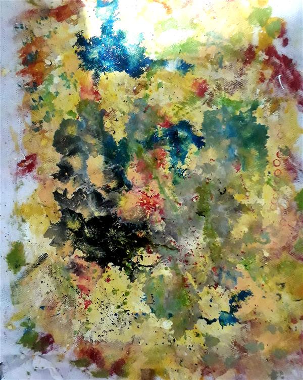 هنر نقاشی و گرافیک محفل نقاشی و گرافیک ﺳﺎﻡ پرنیان #مدرن(mix color)# رنگ پلاستیک #۱۴۰۱،# احساس درونی #سام پرنیان