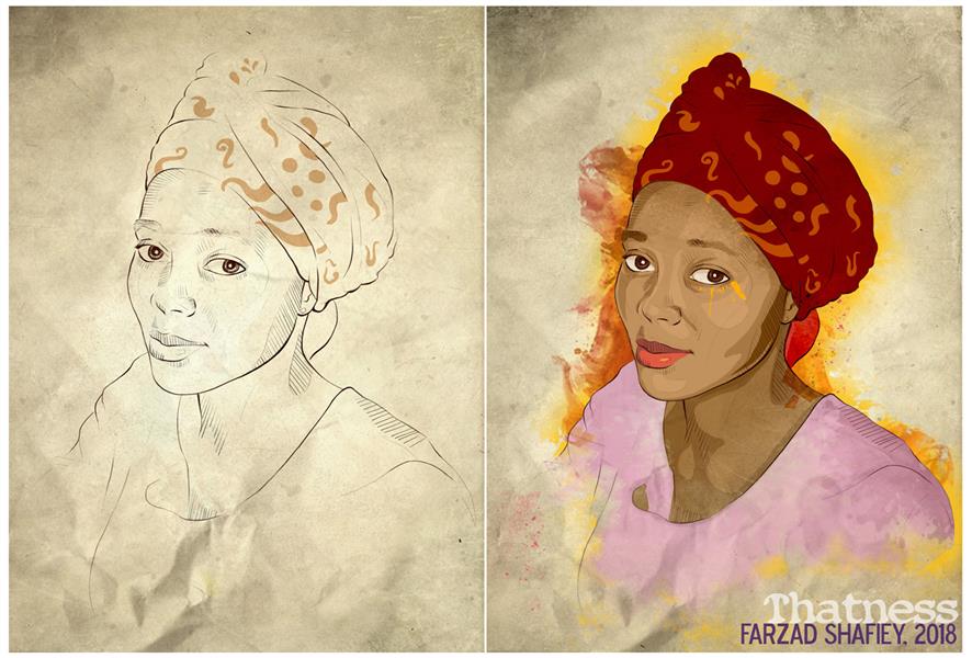 هنر نقاشی و گرافیک محفل نقاشی و گرافیک فرزاد شفیعی Nigerian Girl
دختر نیجریه ای 2018
#دیجیتال
#Thatness