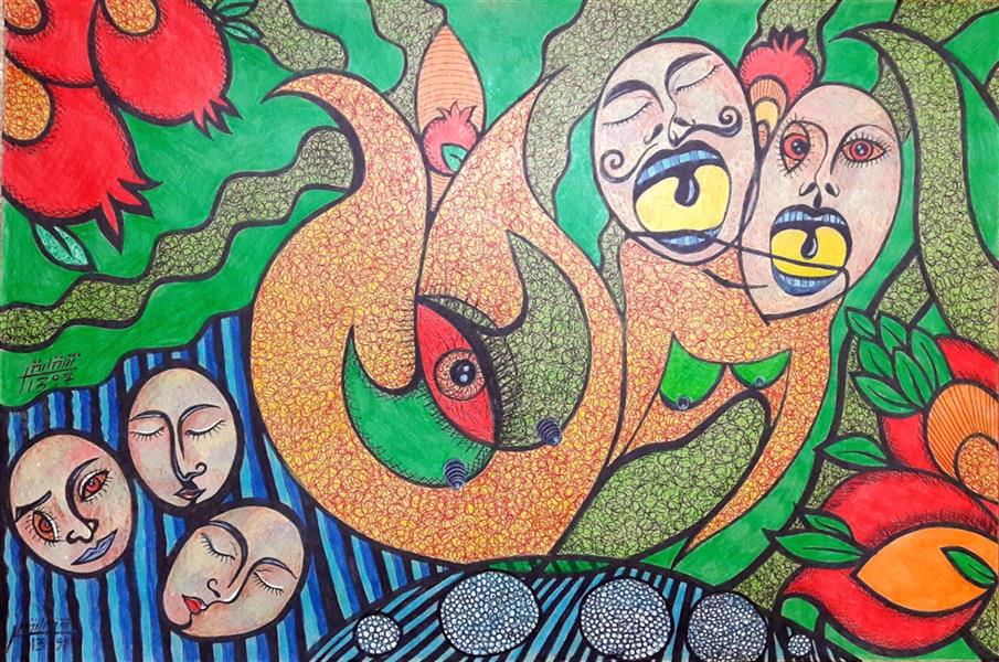 هنر نقاشی و گرافیک محفل نقاشی و گرافیک Shaghayegh Tayebi 52×35
تکنیک:روانویس و مدادرنگی روی مقوا