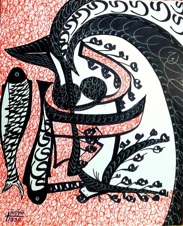 هنر نقاشی و گرافیک محفل نقاشی و گرافیک Shaghayegh Tayebi ۲۴/۵×۱۹/۵
روانویس روی مقوا